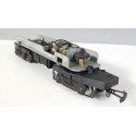 Réf 17890 CHASSIS COMPLET DE BB 9200 BOGIE+MOTEUR BANDAGE NEUF HO N°2