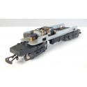 Réf 17890 CHASSIS COMPLET DE BB 9200 BOGIE+MOTEUR BANDAGE NEUF HO N°2