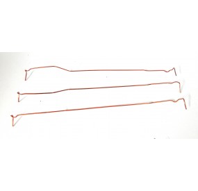 LOT DE 3 BARRES DE TOITURE JOUEF CC 40101 CC 40108 HO TRES BON ETAT