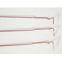LOT DE 3 BARRES DE TOITURE JOUEF CC 40101 CC 40108 HO TRES BON ETAT