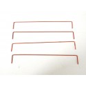 LOT DE 4 BARRES DE TOITURE JOUEF CC 6505 CC 6551 HO TRES BON ETAT