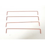 LOT DE 4 BARRES DE TOITURE JOUEF CC 6505 CC 6551 HO TRES BON ETAT