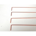 LOT DE 4 BARRES DE TOITURE JOUEF CC 6505 CC 6551 HO TRES BON ETAT