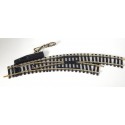 R 17901 -JOUEFLIMA UN AIGUILLAGE COURBE ELECTRIQUE MAILLECHORT DERIVE DROITE HO