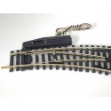 R 17901 -JOUEFLIMA UN AIGUILLAGE COURBE ELECTRIQUE MAILLECHORT DERIVE DROITE HO
