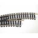 R 17901 -JOUEFLIMA UN AIGUILLAGE COURBE ELECTRIQUE MAILLECHORT DERIVE DROITE HO