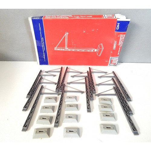REF 042688 JOUEF BOITE DE 12 POTEAUX SUPPORT DE CATENAIRE JOUEF HO BOITE BBR