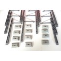 REF 042688 JOUEF BOITE DE 12 POTEAUX SUPPORT DE CATENAIRE JOUEF HO BOITE BBR