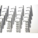 REF 17906 JOUEF LOT DE 25 POTEAUX SUPPORT DE CATENAIRE JOUEF HO SANS BOITE