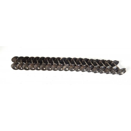 Réf 17916 LOT DE 19 ESSIEUX NON ISOLEES POUR JOUEF HO POUR SYSTEME 3 RAILS
