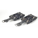 Réf 17917 - LIMA DEUX BOGIES DE VOITURE LIMA ESSIEUX METAL HO
