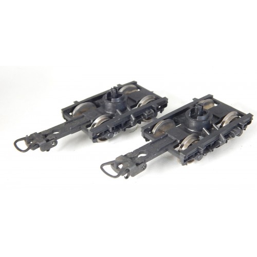 Réf 17917 - LIMA DEUX BOGIES DE VOITURE LIMA ESSIEUX METAL HO
