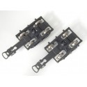 Réf 17917 - LIMA DEUX BOGIES DE VOITURE LIMA ESSIEUX METAL HO