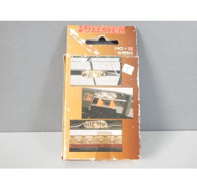 REF 6550 VOLLMER ECLAIRAGE 16 VOLTS POUR QUAIS ET VOITURE VOYAGEURS + BOITE HO