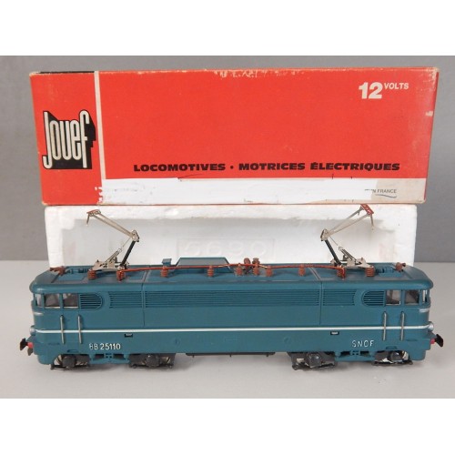 JOUEF 8582 LOCOMOTIVE BB 25110 EN BOITE ROUGE HO