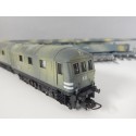 149704 - LIMA RARE LOCOMOTIVE MILITAIRE + WAGON + CANON LEOPOLD HO SANS BOITE