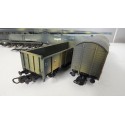 149704 - LIMA RARE LOCOMOTIVE MILITAIRE + WAGON + CANON LEOPOLD HO SANS BOITE
