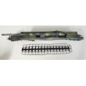149704 - LIMA RARE LOCOMOTIVE MILITAIRE + WAGON + CANON LEOPOLD HO SANS BOITE