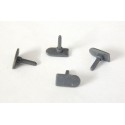 R 14690 PIKO JEUX DE 4 TAMPONS POUR LOCOMOTIVE BB 17000 HO
