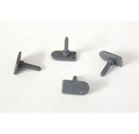 R 14690 PIKO JEUX DE 4 TAMPONS POUR LOCOMOTIVE BB 17000 HO