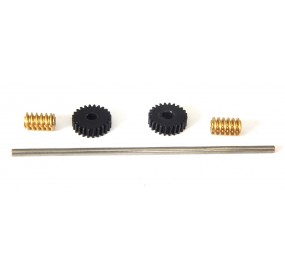 Réf 17966- KIT AXE AVES PIGNON ET VIS SANS FIN HO