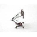R 17978- SOMMERFELD UN PANTOGRAPHE FIN UNIJAMBISTE NOIR DOUBLE ARCHET HO