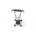R 17978- SOMMERFELD UN PANTOGRAPHE FIN UNIJAMBISTE NOIR DOUBLE ARCHET HO