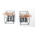 R 17981 DEUX PANTOGRAPHES LOSANGE TYPE SOMMERFELD + ISOLATEURS HO