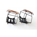R 17981 DEUX PANTOGRAPHES LOSANGE TYPE SOMMERFELD + ISOLATEURS HO