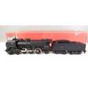 Réf 8351 JOUEF LOCOMOTIVE VAPEUR 231 C 60 NOIR MOTEUR 5 POLES BOITE ROUGE HO