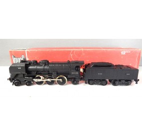 Réf 8351 JOUEF LOCOMOTIVE VAPEUR 231 C 60 NOIR MOTEUR 5 POLES BOITE ROUGE HO