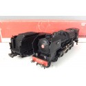 Réf 8351 JOUEF LOCOMOTIVE VAPEUR 231 C 60 NOIR MOTEUR 5 POLES BOITE ROUGE HO