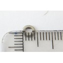 Ref 18000 - 10 RONDELLES EN METAL AXE 2 MM POUR LOCMOTIVE HO