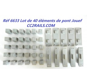 JOUEF PILIERS DE PONT 40 ELEMENTS DE PASSAGE SUPERIEUR HO