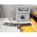 18002- GEGE SUPERBE LOT TRANSFO RAILS + AIGUILLAGE WAGON ANCIEN HO