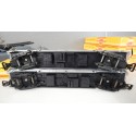 18002- GEGE SUPERBE LOT TRANSFO RAILS + AIGUILLAGE WAGON ANCIEN HO