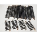 18002- GEGE SUPERBE LOT TRANSFO RAILS + AIGUILLAGE WAGON ANCIEN HO
