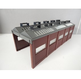 REF 18003 JOUEF MAQUETTE HANGAR A LOCOMOTIVE DEMONTABLE HO SANS BOITE
