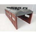 REF 18003 JOUEF MAQUETTE HANGAR A LOCOMOTIVE DEMONTABLE HO SANS BOITE