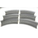ref 18006 JOUEF LOT DE SIX ELEMENTS COURBES DE PONT JOUEF HO