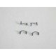 4 détaillages gris pour bogie de BB 7201 BB 15000 BB 22201 Roco - HO