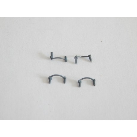 4 détaillages gris pour bogie de BB 7201 BB 15000 BB 22201 Roco - HO