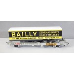 Ref 18007 JOUEF WAGON KANGOUROU REMORQUE CAMION BAILLY SANS BOITE HO