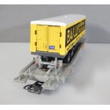 Ref 18007 JOUEF WAGON KANGOUROU REMORQUE CAMION BAILLY SANS BOITE HO