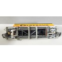 Ref 18008 JOUEF WAGON KANGOUROU REMORQUE CAMION CALBERSON SANS BOITE HO
