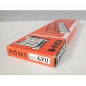 REF 670 JOUEF PONT A MONTER EN TRES BON ETAT HO EN BOITE ROUGE
