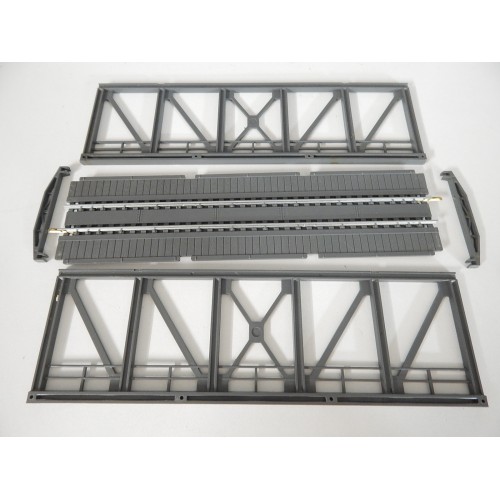 R 12559 JOUEF MAQUETTE PONT A MONTER GRIS FONCE EN TRES BON ETAT HO