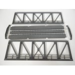 R 12559 JOUEF MAQUETTE PONT A MONTER GRIS FONCE EN TRES BON ETAT HO