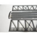 R 12559 JOUEF MAQUETTE PONT A MONTER GRIS FONCE EN TRES BON ETAT HO