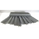 Ref 18014 JOUEF LOT DE 8 ELEMENTS DE PONT DROIT AVEC RAILS + RAMBARDE HO
